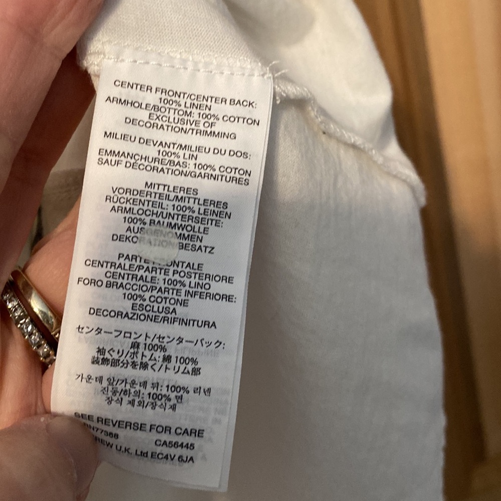 J. Crew Linen Top - Picture 6 of 9